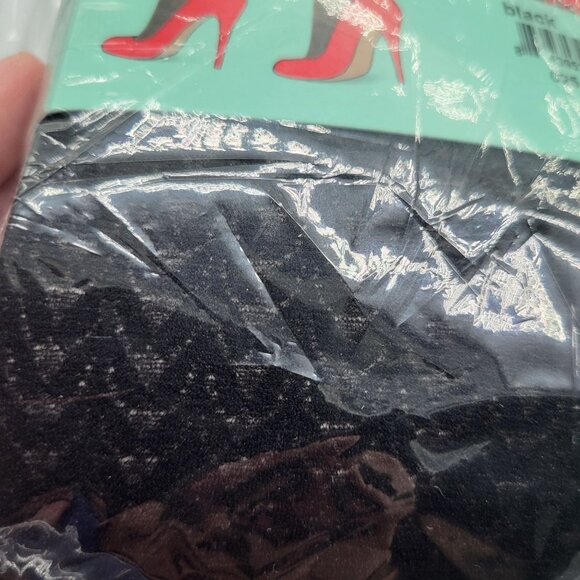 Assets by Sara Blakely Spanx Brand Shaping Tights Textured Wishbone Black SZ 1 - Picture 6 of 8